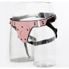 KinkHarness Harnais Gode-ceinture Pink Pants Rose